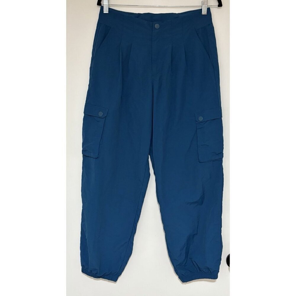 Spiritual Gangster Women's Teal Blue Taylor Cargo Loungewear Size Medium - Picture 2 of 8
